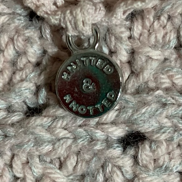 Anthropologie Knitted & Knotted Women's Small Open Front Crochet Cardigan Pink - Picture 4 of 6